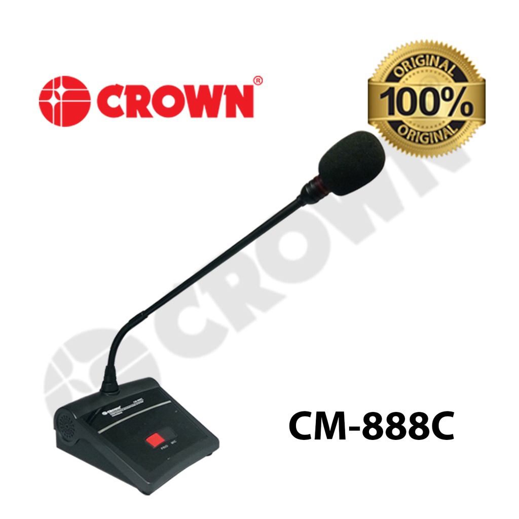 CM-888C (CHAIRMAN) CROWN CONFERENCE MICROPHONE SYSTEM | Shopee Philippines