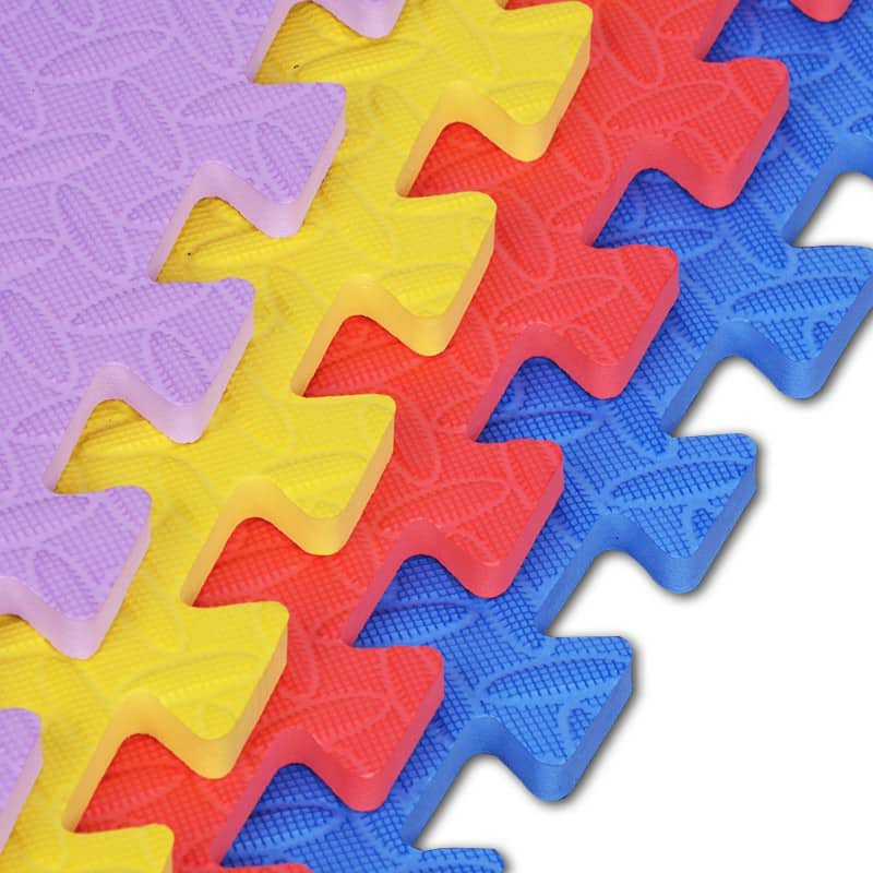 DVX Giant Puzzle Mat 60x60 cm 4Pcs Kids Exercise Play Yoga Mats