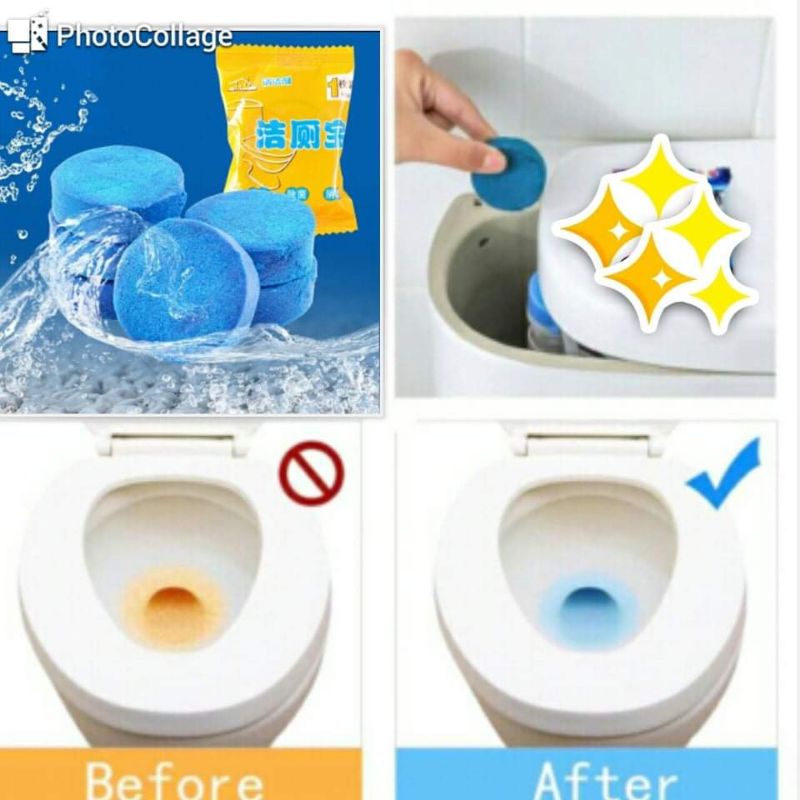 SOLID TOILET CLEANER,AUTOMATIC BLUE BALL CLEANING TOILET EXPERT ...