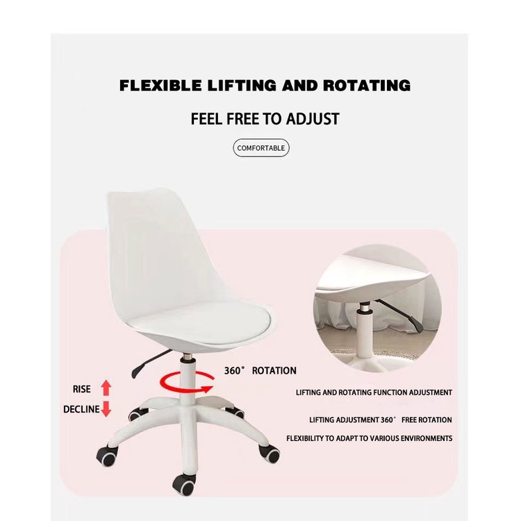 Nordic computer chair swivel chair lift chair study office chair ...