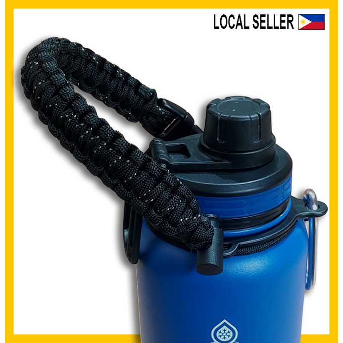 Aquaflask 32oz Aqua flask tumbler Aquaflask boot Paracord Handle