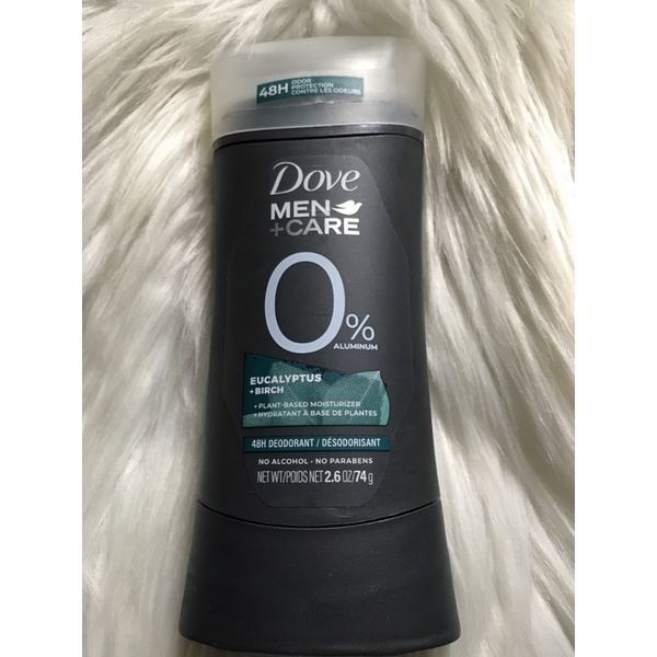 Dove Mencare 0 Deodorant Stick For Men Aluminum Free Deodorant Eucalyptusbirch 74g Shopee 2131