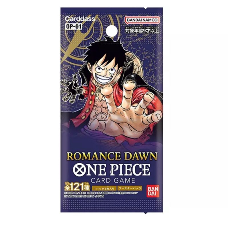 One Piece Card Game Romance Dawn (OP01) Booster Pack Shopee Philippines