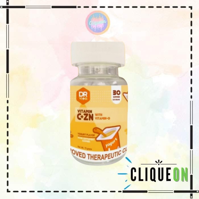 Dr Vita Vitamin C+ZN for kids with vitamin D Helps with Growth and