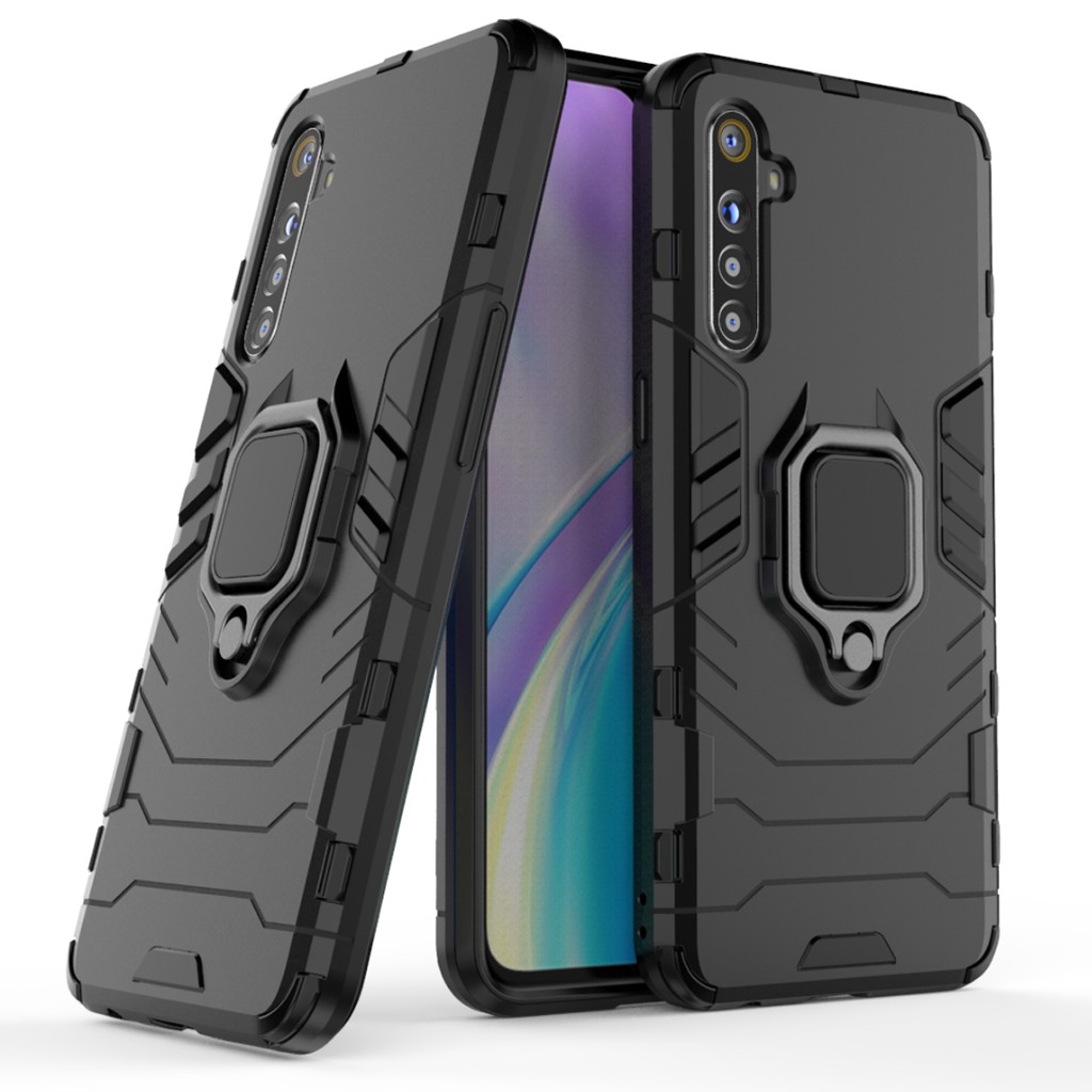 RankOne Custodia In Silicone TPU Per Realme XT / Realme X2 - Morbida, Antishock, Colore Rosso (Cina) - 5