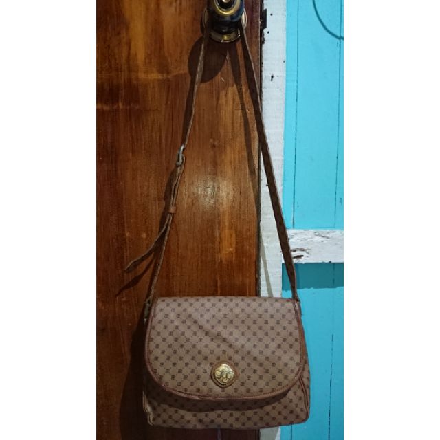 Preloved Authentic Paolo Gucci sling bag Shopee Philippines