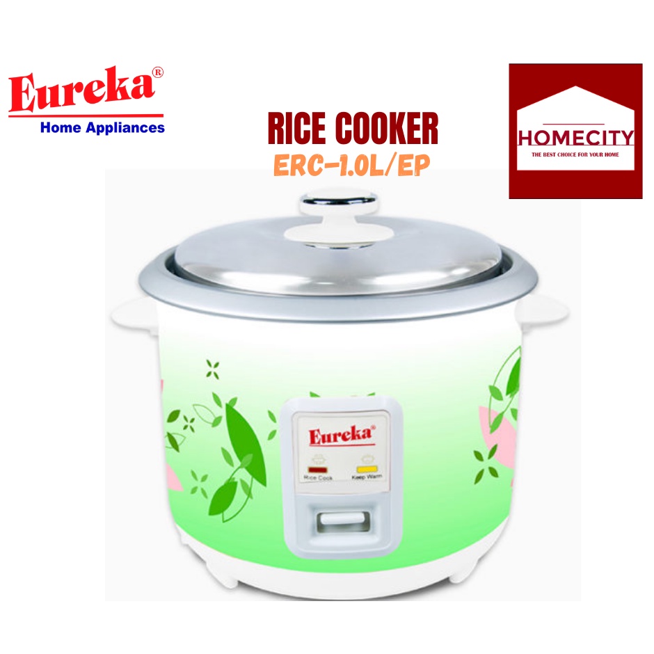 EUREKA RICE COOKER ERC-1.0EP W/OUT STEAMER COLOR/DESIGN VARIATION ...