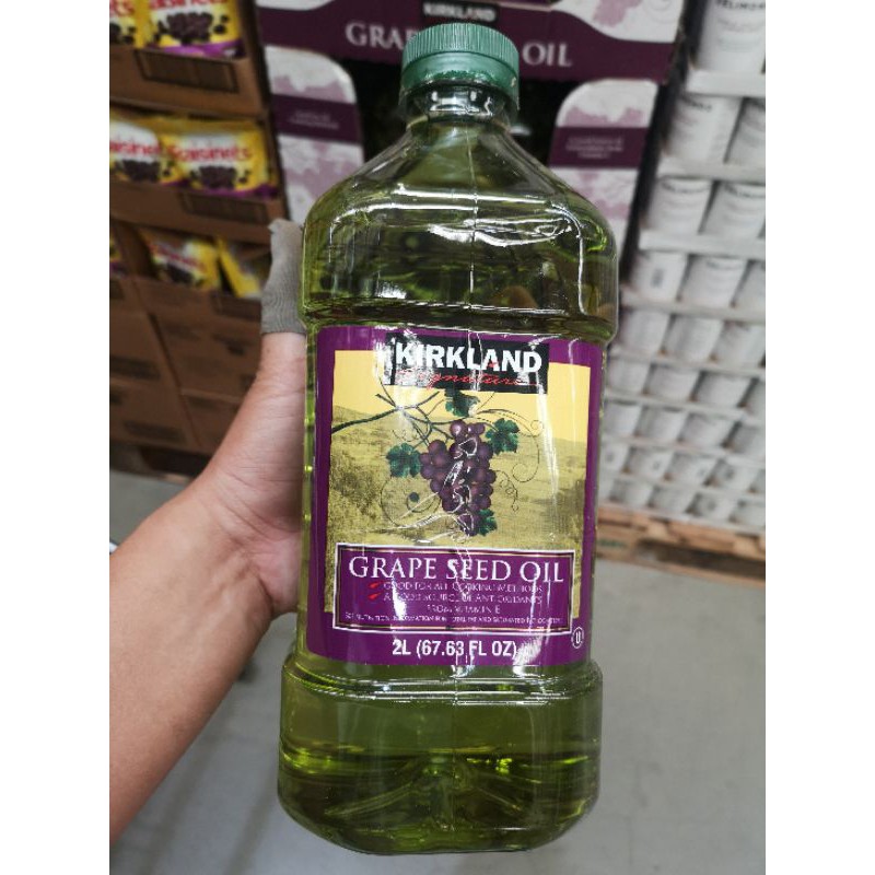 Kirkland Signature Grape Seed Oil 2L AUTHENTIC Shopee Philippines
