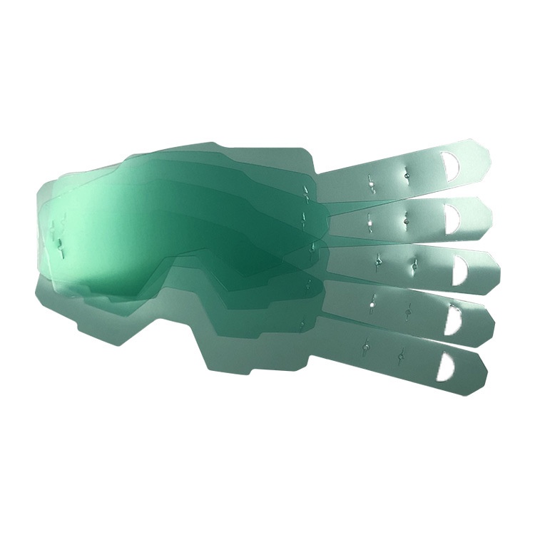 Safety Tear Off Film For Motorcycle Goggles Protective Rubber Dirtbike