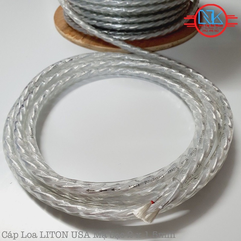 Liton USA Speaker Wire Silver Plated Core Shopee Philippines