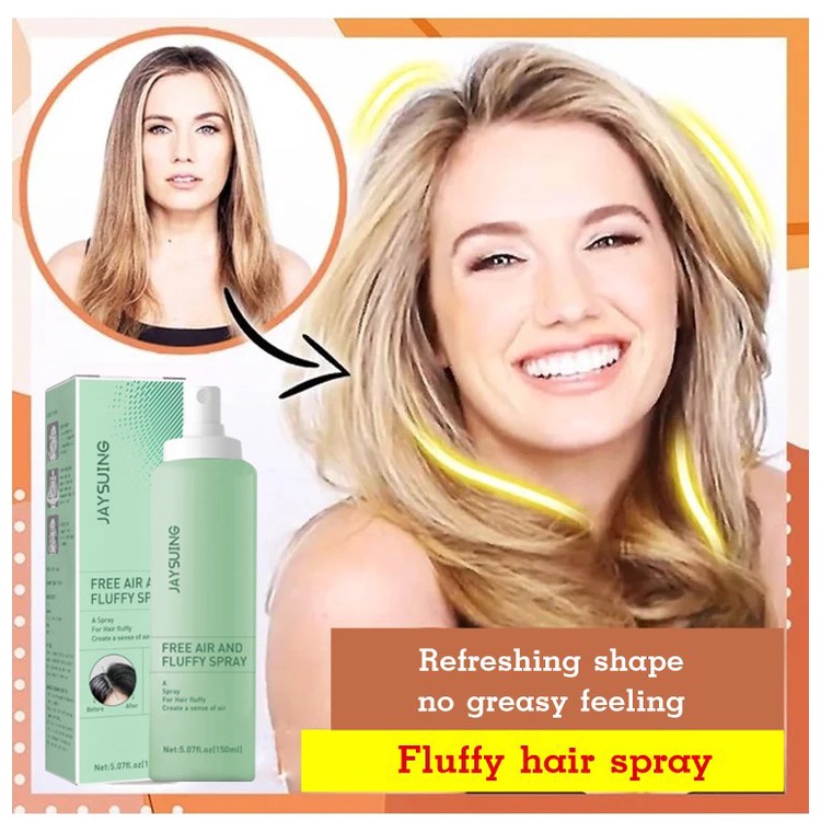Jaysuing Hair Oil Control Fluffy Spray Shopee Philippines