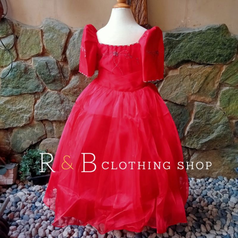 Filipiñana gown hotsell for kids