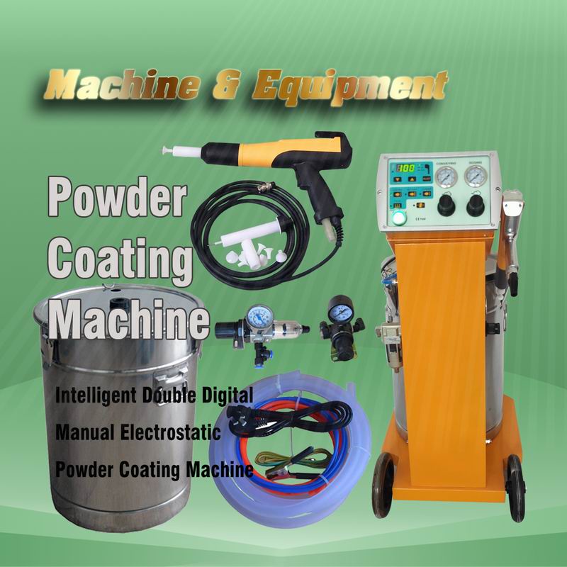 RS702 Dualuse Digital Display Powder Coating Machine Paint Sprayer