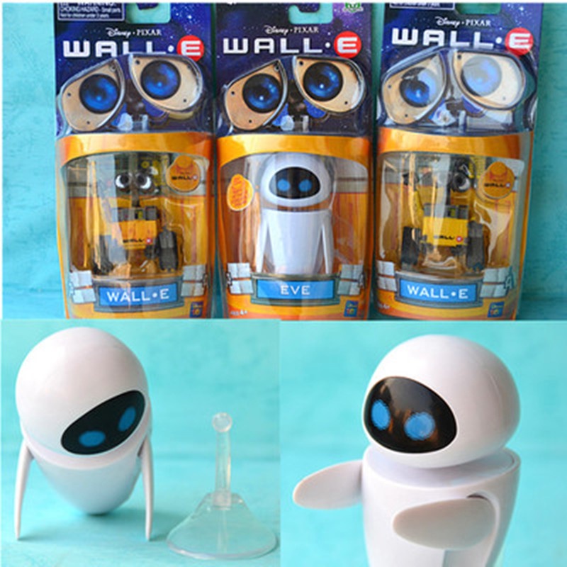 Mga transformer arrival WallE Robot Wall E & EVE PVC Action Figure