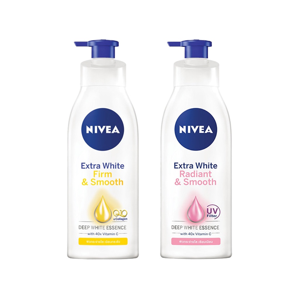 Nivea Extra White Radiant and Smooth/ Firm and Smooth 400ml/600ml ...