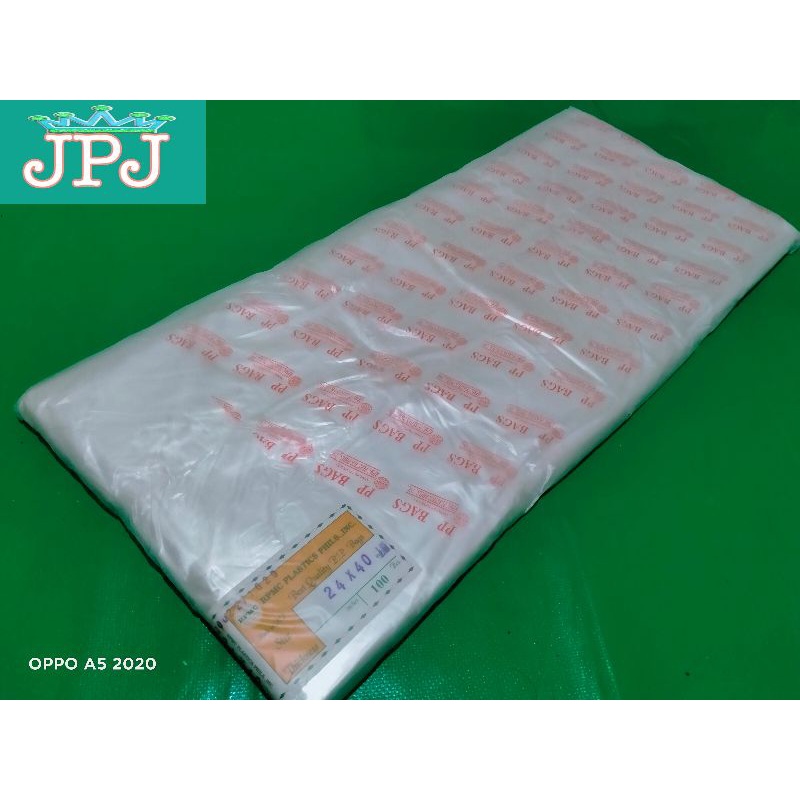 24×40 PP BAG / LAUNDRY BAG / DRY CLEAN / COMFORTER COVER / PP (MALINAW