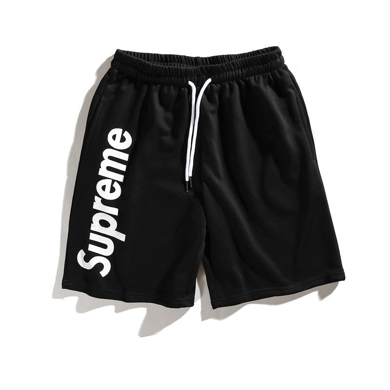 FELIZQUE Men's Supreme High Fashioned Brand Inspired Casual Short Pants  100% Cotton Quality Fabric M