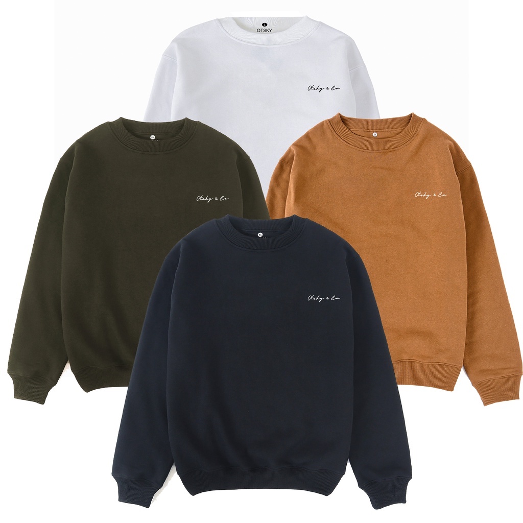 Otsky Crewneck Font Left Signature Premium | Shopee Philippines