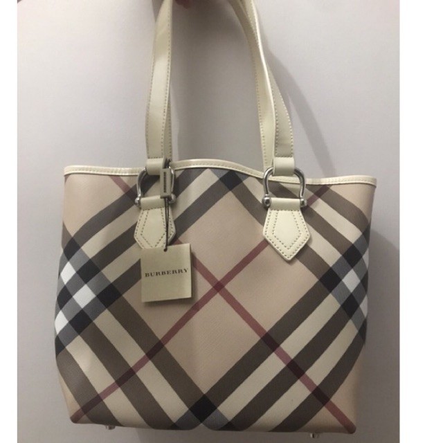 Authentic Burberry tote bag