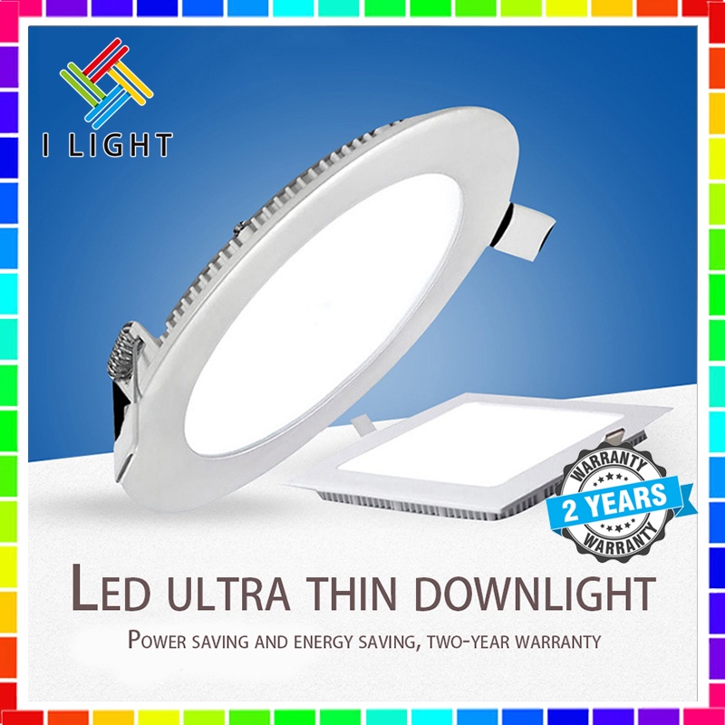 Led Ultra-thin Downlight 3W/6W/9W/12W Pin light Embedded Ceiling Light ...