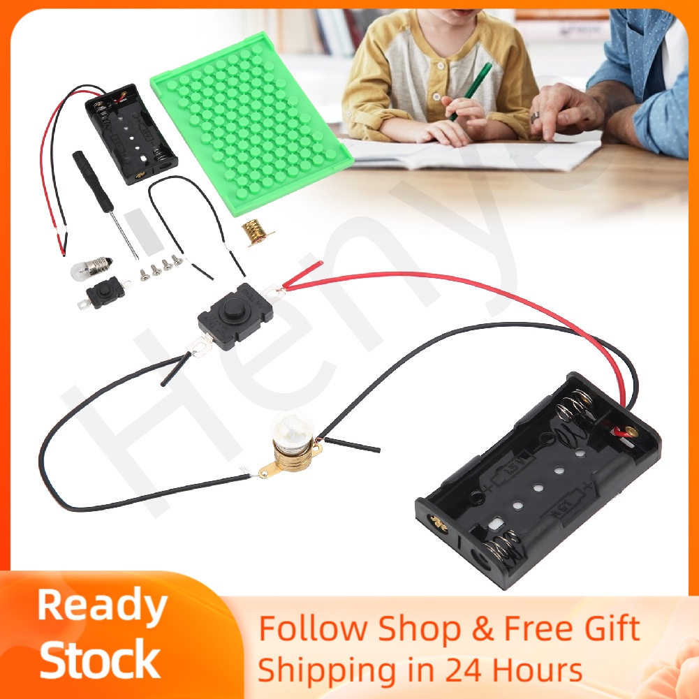 [Resdy Stock] Henye DIY Parallel Series Circuit Learning Kit Physics ...