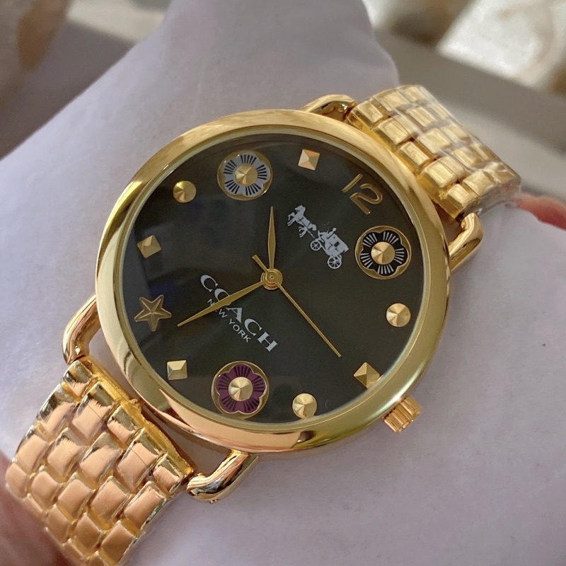 Great Deal Sale Big Dial Coach Trendy Casual watches Shopee