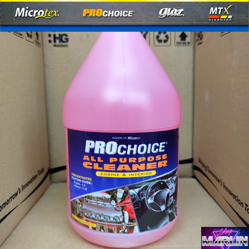 Microtex MTX Prochoice All Purpose Cleaner APC 1 Gallon 3800ml 4L