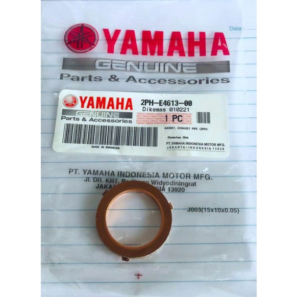 Exhaust Pipe Gasket Mio i 125, Mio Soul i 125 Original Shopee Philippines