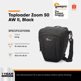 Lowepro toploader zoom 50 cheap aw ii