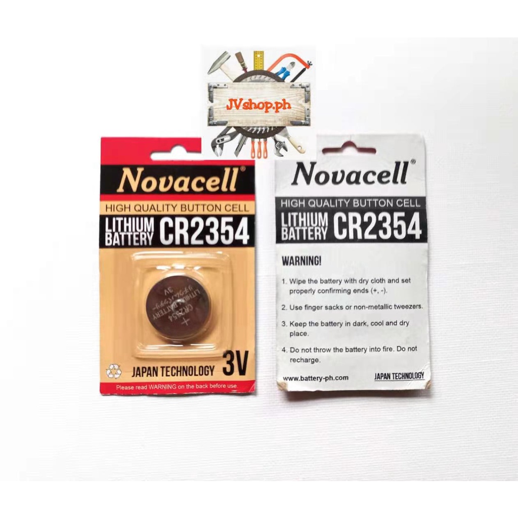 CR2354 3V Original Novacell High Quality Button Cell Battery | Shopee ...