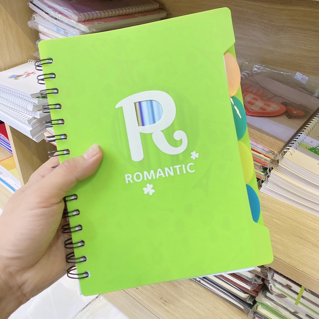 Notebook with 200 pages divided into many parts suitable for general ...