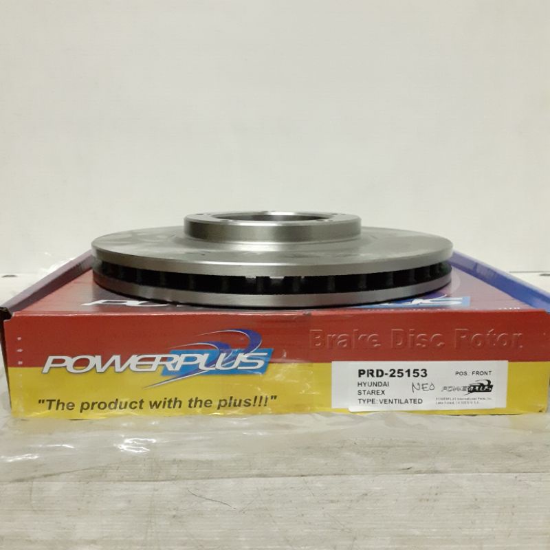 POWERPLUS DISC ROTOR HYUNDAI STAREX '97-'01 | Shopee Philippines