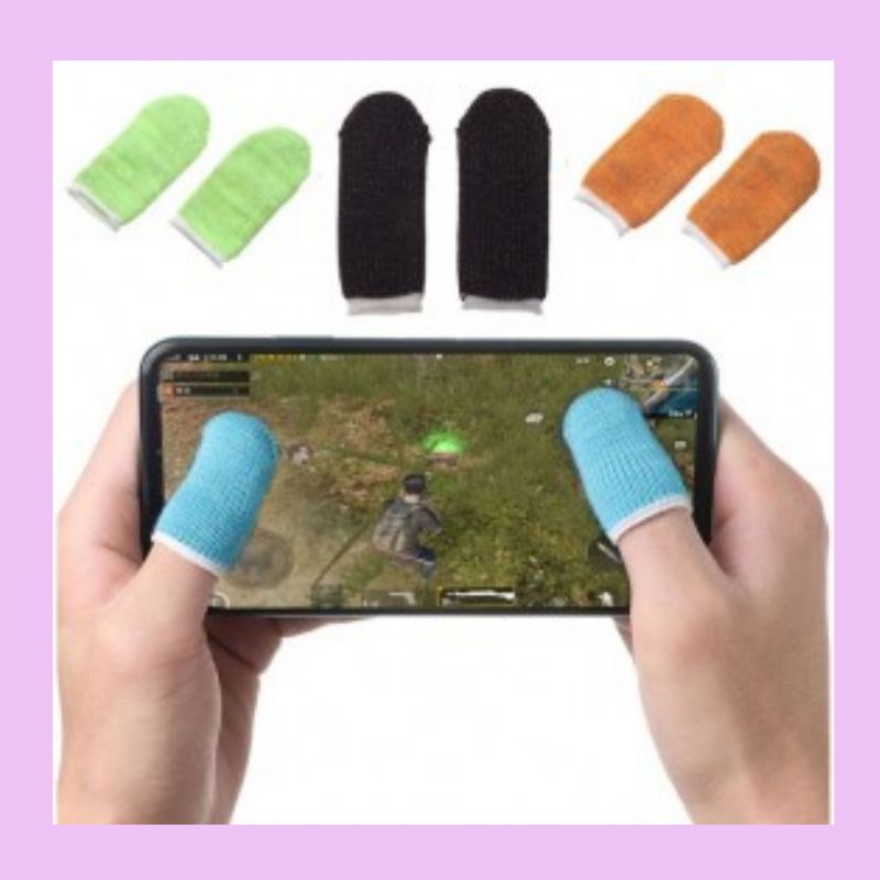 Gaming Control Finger Gloves Touchscreen Sweatproof Finger Gloves 1 ...