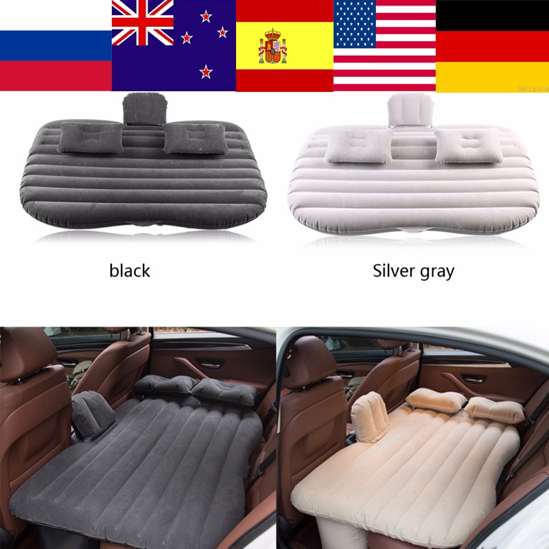 Oversea Car Inflatable Bed Back Seat Mattress Airbed For Rest Sleep Travel Camping Inflatable