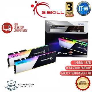 G.Skill Trident Z Neo 32GB (2x16GB) DDR4-3200Mhz CL18 RAM (F4