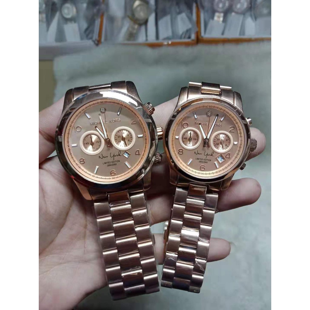Michael kors couple watch price sale