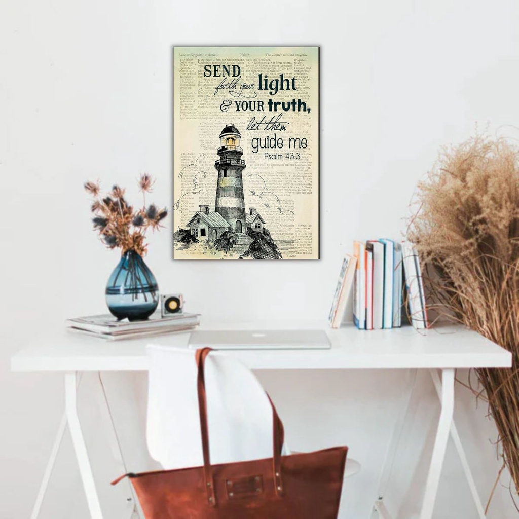 Wooden Wall Decor BIBLE VERSE/CHRISTIAN QUOTES (VERTICAL Style) HxW:14 ...