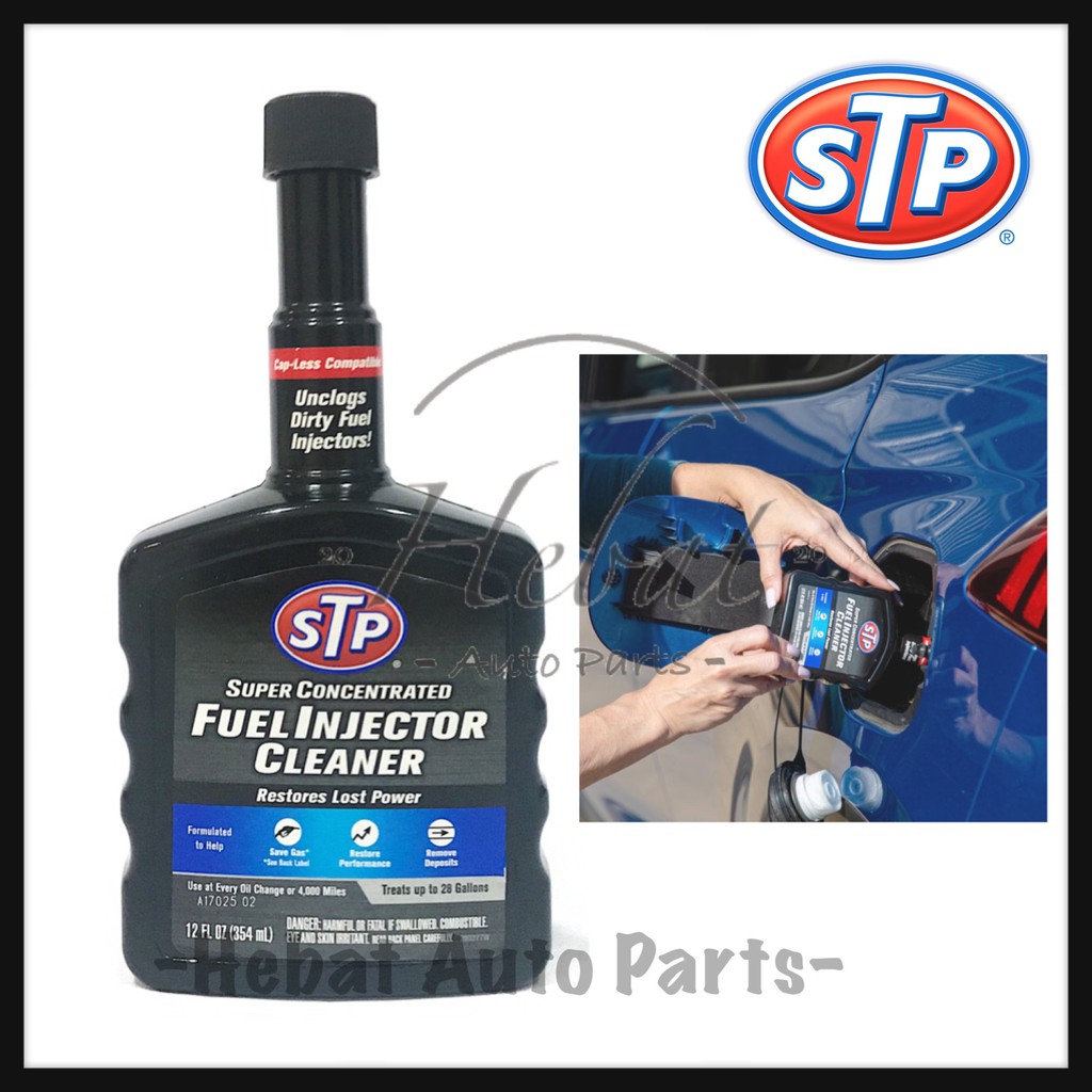STP SUPER CONCENTRATED FUEL INJECTOR CLEANER 354ML / 12 FL OZ FfmP ...