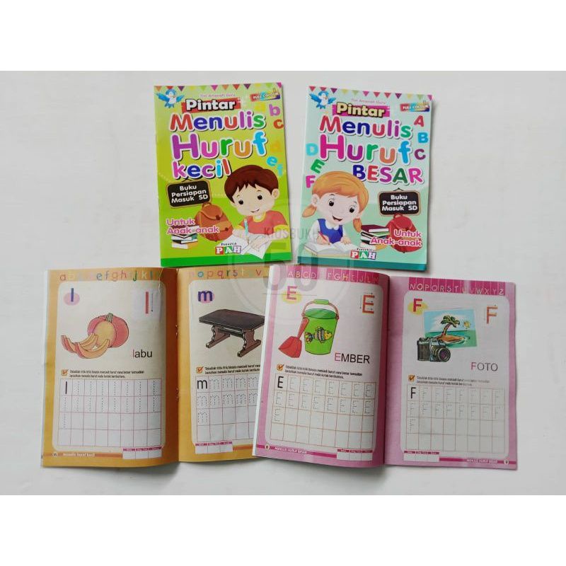 Smart Book Writing Uppercase & Lowercase Letters - PAH | Shopee Philippines