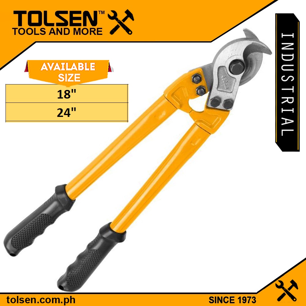 Tolsen Heavy Duty Big Cable Cutter (18" - 24") | Shopee Philippines