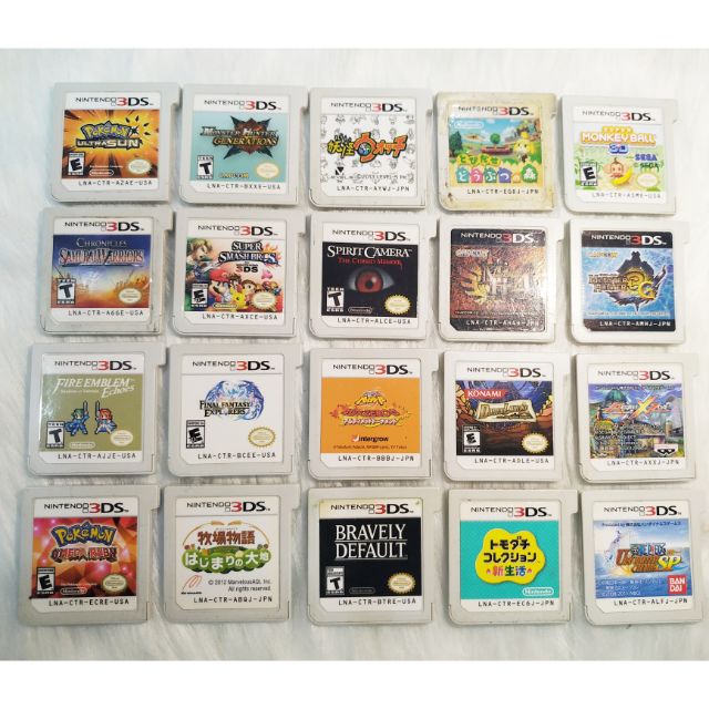 Old 3ds shop games