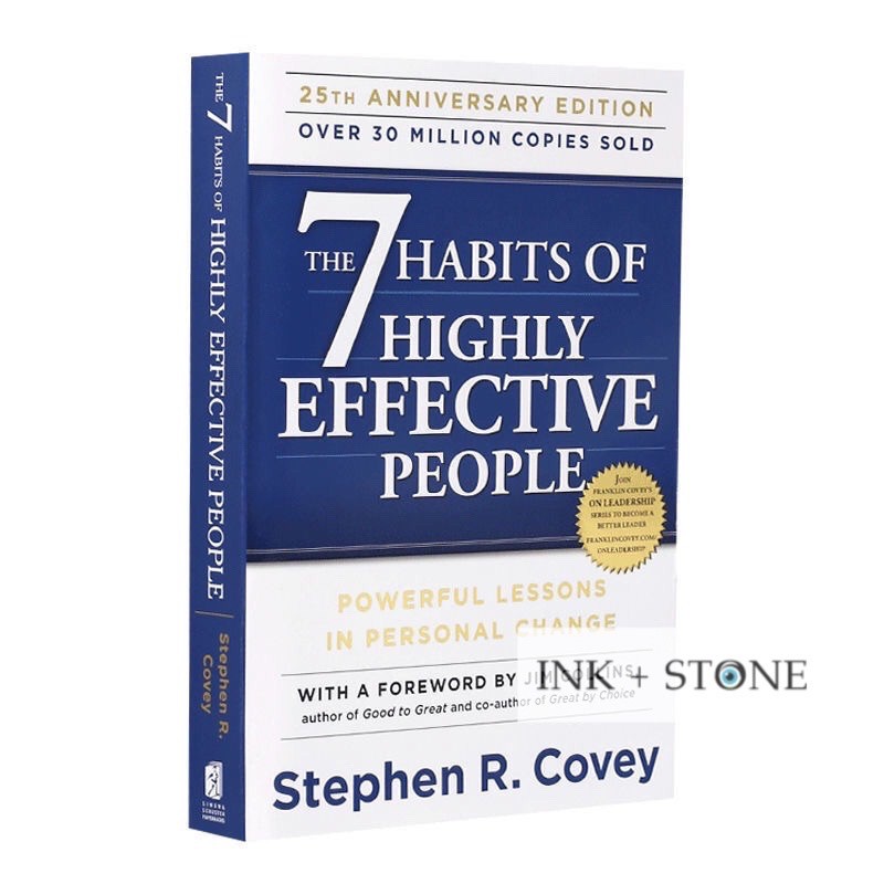 The 7 Habits of Highly Effective People by Stephen Covey | Shopee ...