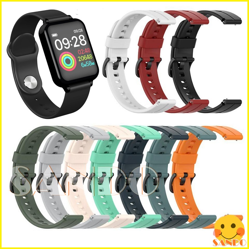 Lemdioe Lemfo B57 smart watch soft silicone strap smartwatch replacement wristband band straps accessories Shopee Philippines