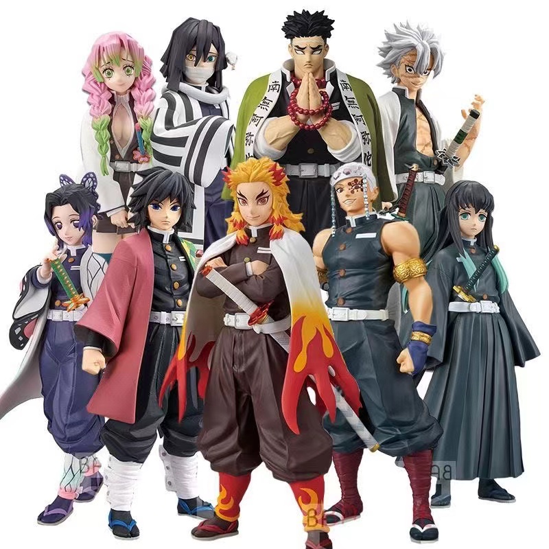 Demon Slayer figure toy Demon Slayer figure toy Tanjirou Nezuko Zenitsu model Tanjirou Nezuko