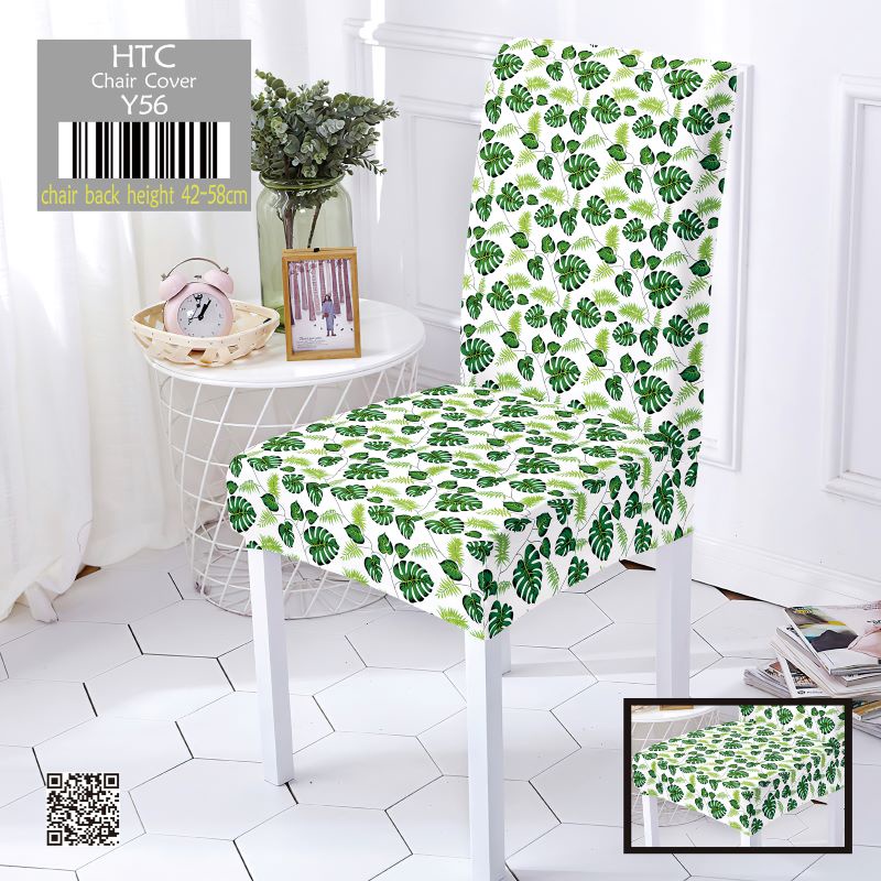 Fresh Color Chair Cover Dust-proof Home Decoration Elastic Seat Cover ...