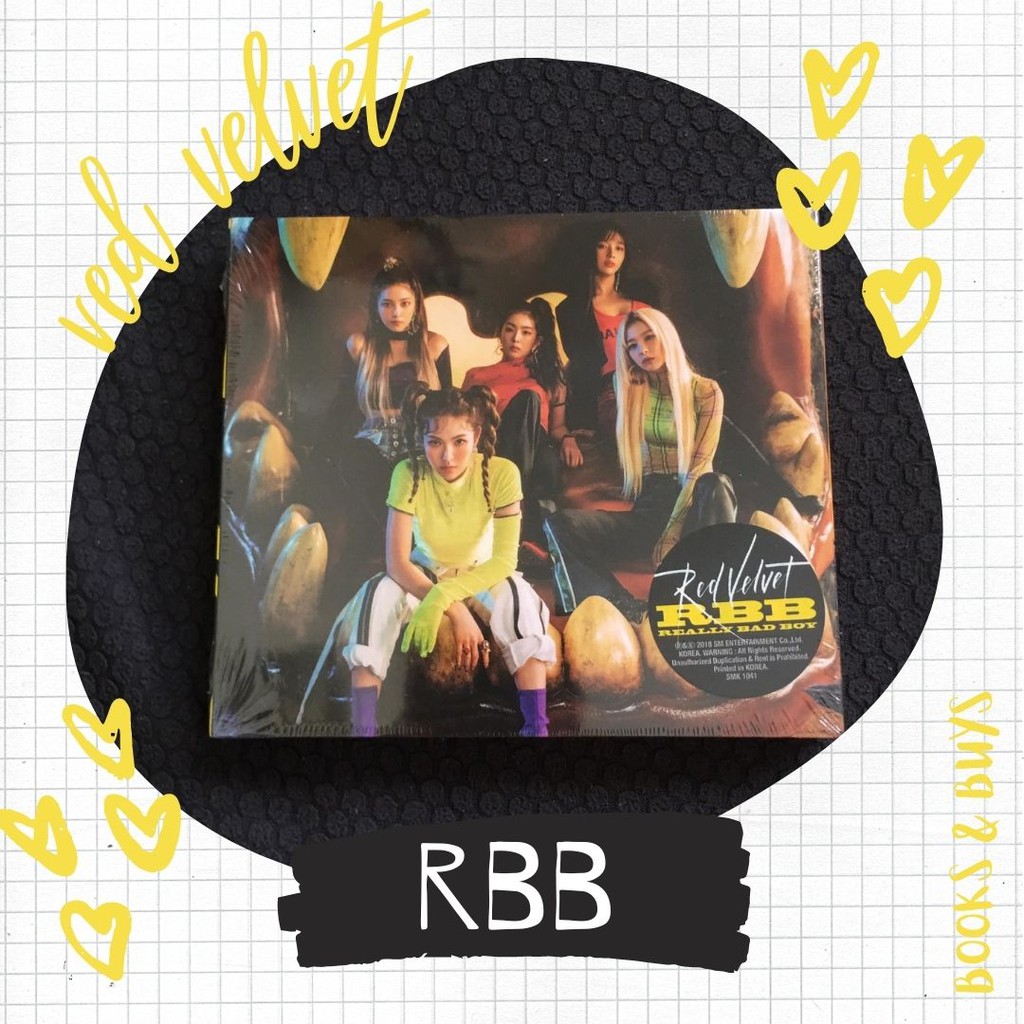 [Onhand] RED VELVET RBB Album (Sealed/Unsealed) Really Bad Boy Photocards Tingi Shopee