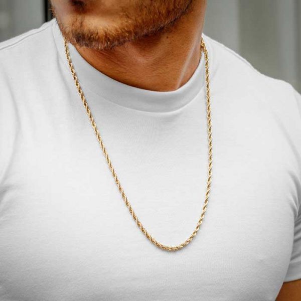 24 inch store gold necklace chain