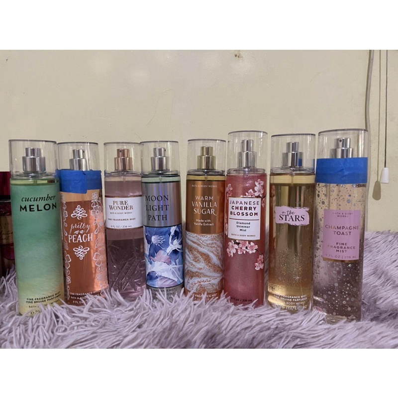 Bath & Body Works Fine Fragrance Mist Original 236ml | Shopee Philippines