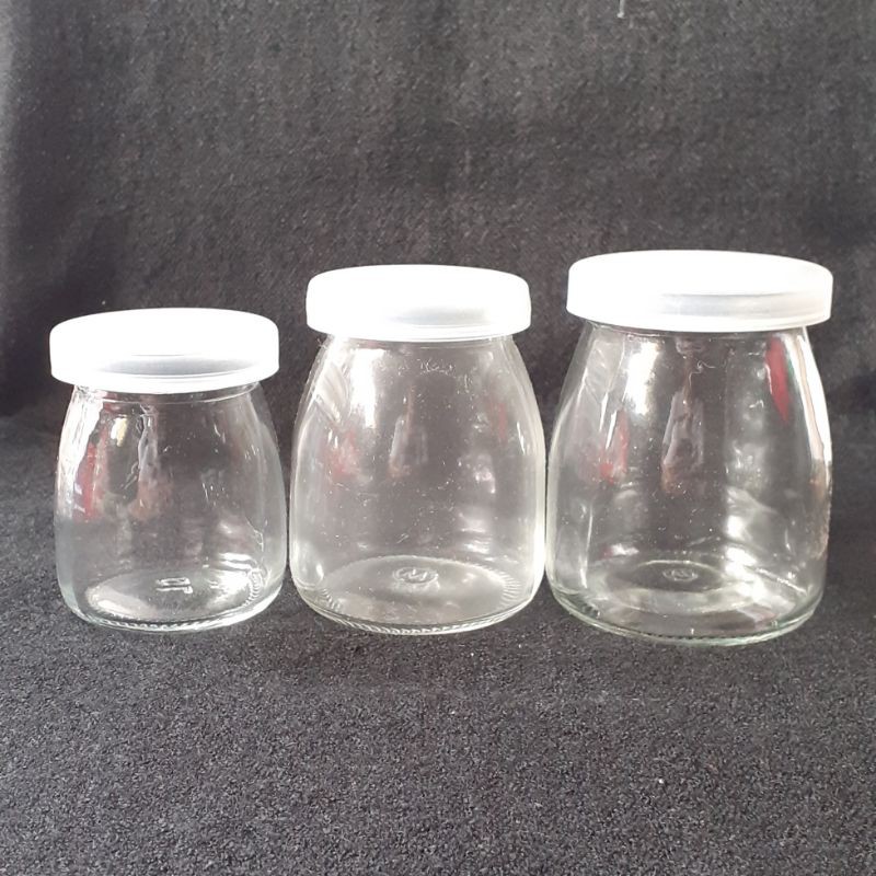 (12 PCs) Plastic Lid Glass Jars Shopee Philippines