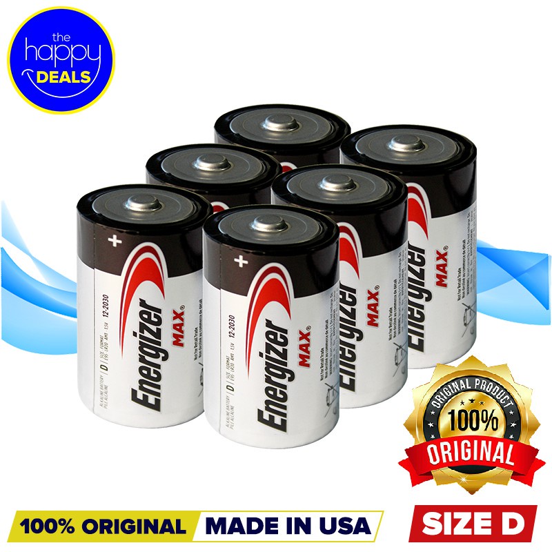 Household battery Rechargeable Battery Energizer Max Alkaline Size D